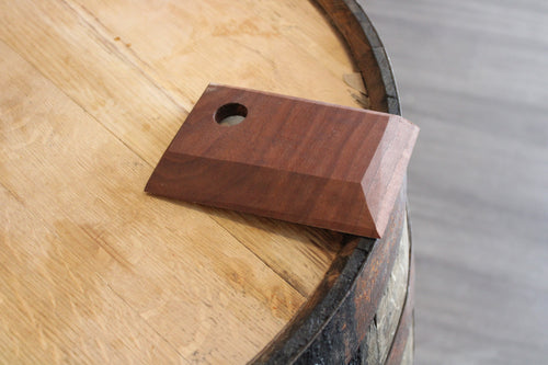 Tapered Bench dough scraper laying flat.