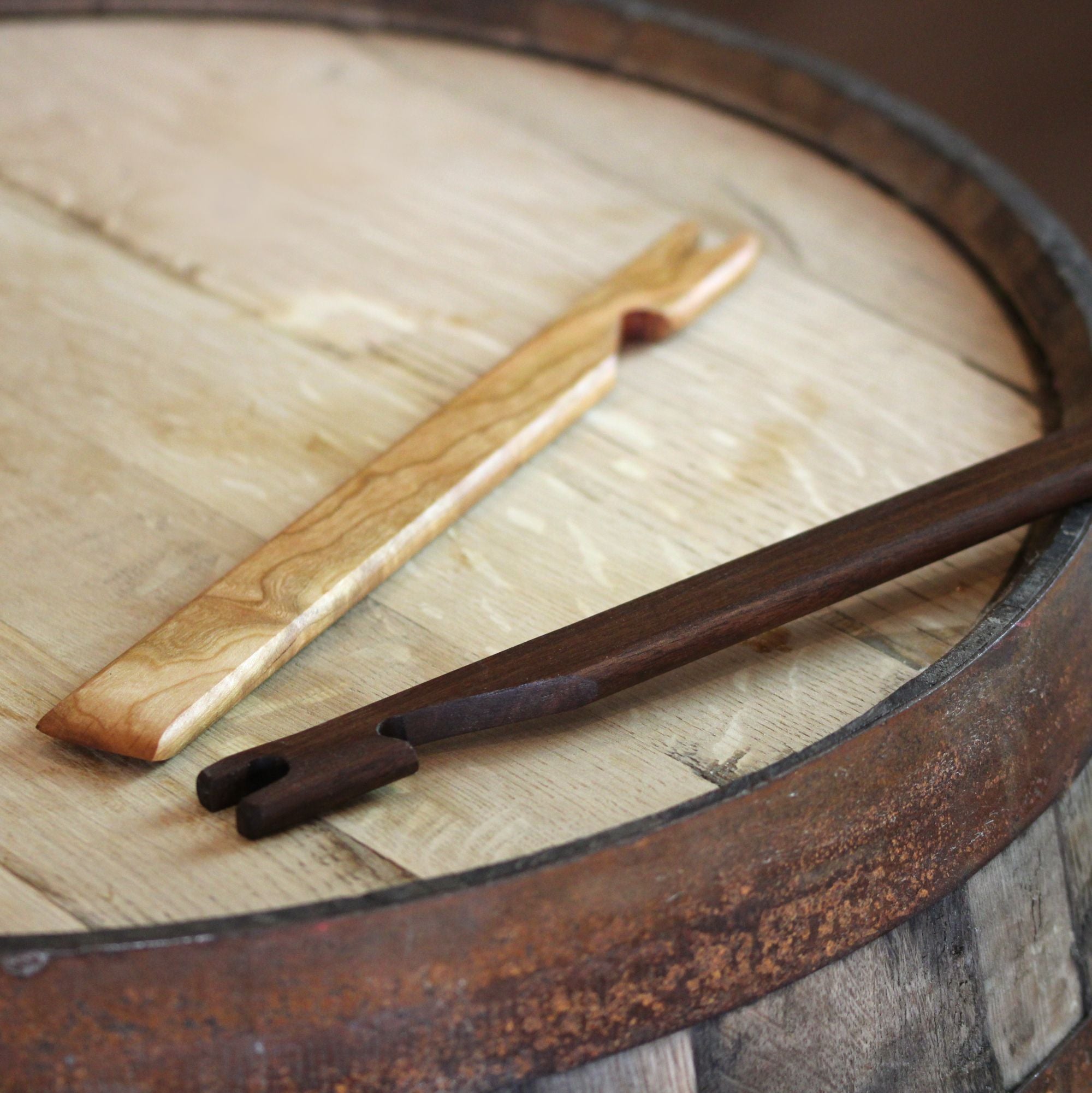 Oven Rack Push-Pull-Scraper Stick