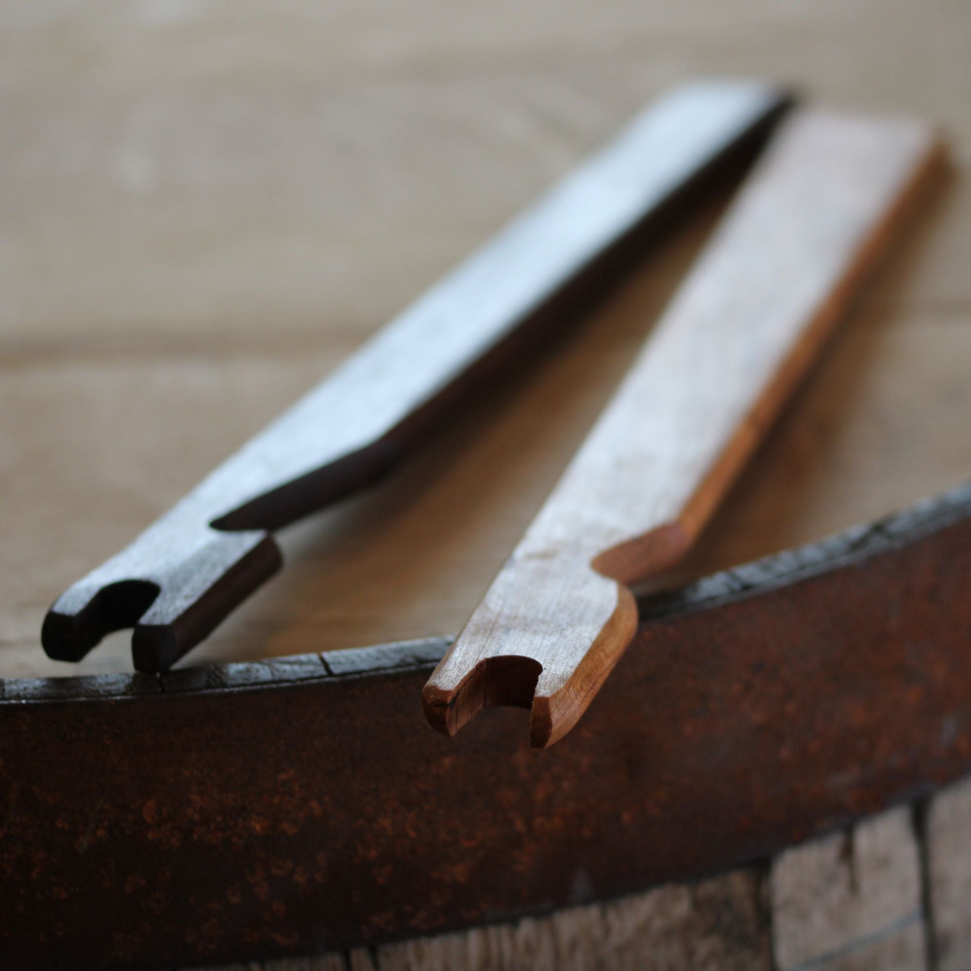 Oven Rack Push-Pull-Scraper Stick