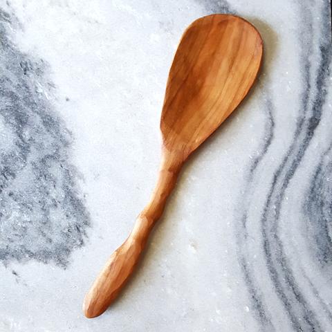 Handmade Wooden Rice Paddle for Cooking & Serving – Made in USA